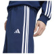 Adidas Ανδρικό παντελόνι φόρμας Essential 3-Stripes Fleece Tapered Open-Hem Pants
